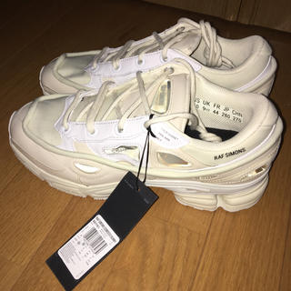 ラフシモンズ(RAF SIMONS)のタグ付き 新品 ozweego bunny white 28.0cm  (スニーカー)