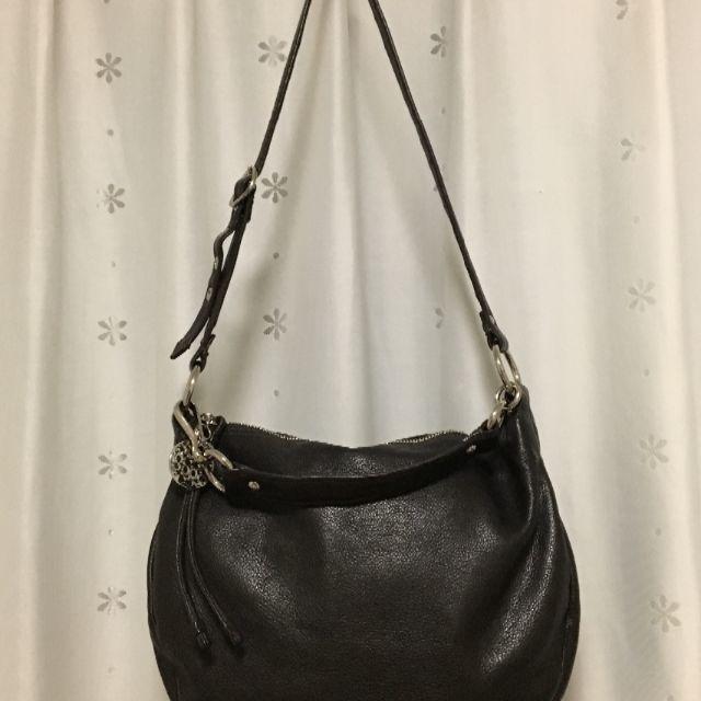 美品　COACH　コーチ　2wayショルダーバッグ　本革　ブラウン