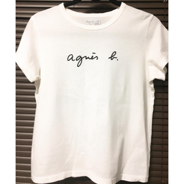 agnes b.(アニエスベー)のアニエス・ベー Tシャツ ホワイト 3 レディースのトップス(Tシャツ(半袖/袖なし))の商品写真