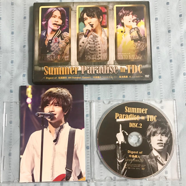 SexyZone Summer Paradise in TDC DVD 美品！