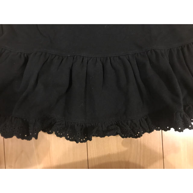 Ralph Lauren(ラルフローレン)のラルフローレン ワンピース 120 黒 フリル キッズ/ベビー/マタニティのキッズ服女の子用(90cm~)(ワンピース)の商品写真