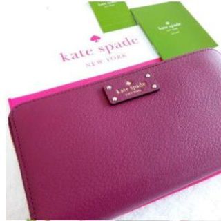 ケイトスペードニューヨーク(kate spade new york)のケイトスペード長財布ラウンドジップ(財布)