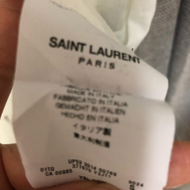 だった Saint 即完売 Tシャツ メンズの通販 by (´ω｀)shop｜サンローランならラクマ Laurent - サンローラン ∽だった