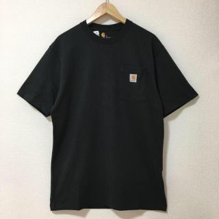 カーハート(carhartt)のカーハート ポケットTシャツ ブラック M 新品未使用タグ付き(Tシャツ/カットソー(半袖/袖なし))