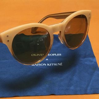 メゾンキツネ(MAISON KITSUNE')の最終処分価格❗️OLIVER PEOPLES✖︎メゾンキツネ(サングラス/メガネ)