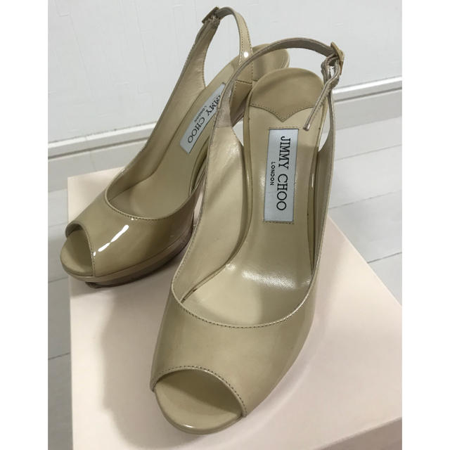 JIMMY CHOO  オープントゥサンダル