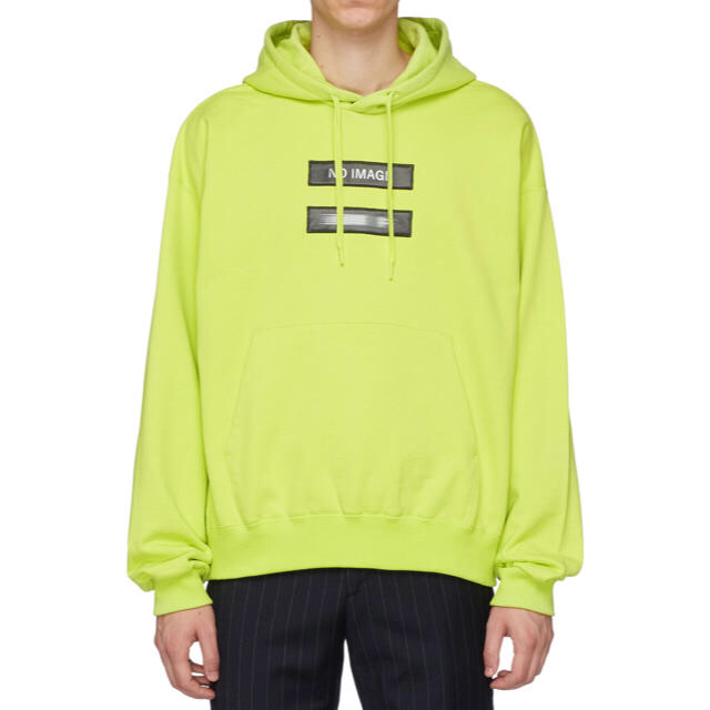 doublet 'No Image' Lenticular Hoodie