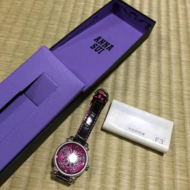 ANNA SUI(アナスイ)の【美品】ANNA SUI ウォッチ レディースのファッション小物(腕時計)の商品写真