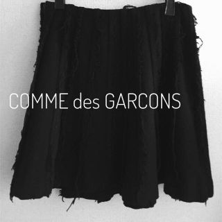 コムデギャルソン(COMME des GARCONS)の【pgjat5様専用】コムデギャルソン【美品】ウール 立体 スカート (ミニスカート)