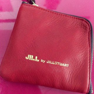 ジルバイジルスチュアート(JILL by JILLSTUART)の非売品♡ジルスチュアート♡小銭入れ♡赤♡(コインケース)