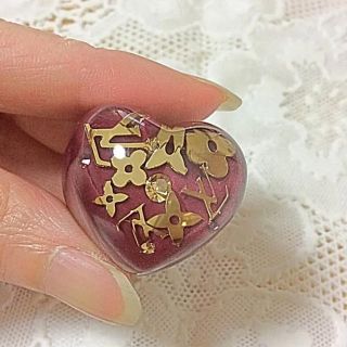 ルイヴィトン(LOUIS VUITTON)の超美品⭐️ルイヴィトン⭐️アンクルージョン⭐️リング⭐️♡型(リング(指輪))