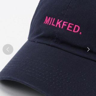 ミルクフェド(MILKFED.)のMILKFED.  GOTHIC LOGO CAP(キャップ)