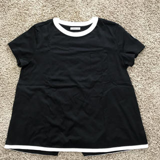 モンクレール(MONCLER)のMONCLERモンクレールバイカラーカットソー(Tシャツ(半袖/袖なし))