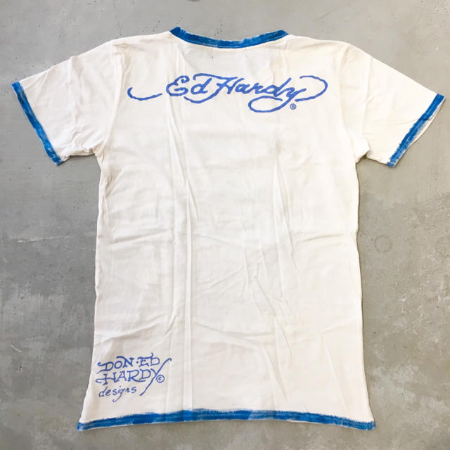 Ed Hardy(エドハーディー)の※限定セール【未使用】Ed Hardy スプレープリントTシャツ タイガー 希少 メンズのトップス(Tシャツ/カットソー(半袖/袖なし))の商品写真