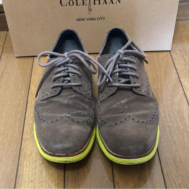 Cole Haan(コールハーン)のCOLE HAAN ウィングチップのシューズ メンズの靴/シューズ(ドレス/ビジネス)の商品写真