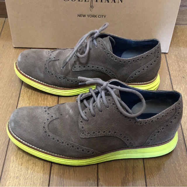 Cole Haan(コールハーン)のCOLE HAAN ウィングチップのシューズ メンズの靴/シューズ(ドレス/ビジネス)の商品写真