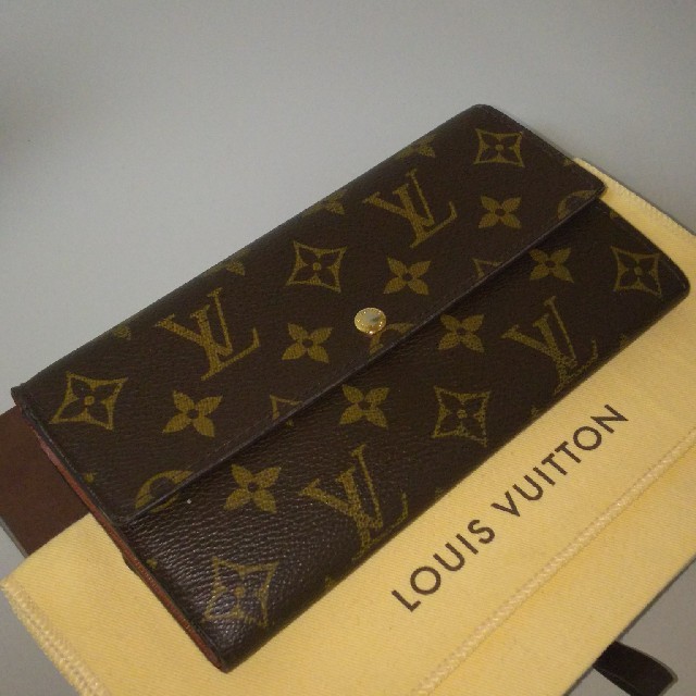 正規品】LOUIS VUITTON モノグラム ポルトフォイユ サラ - www