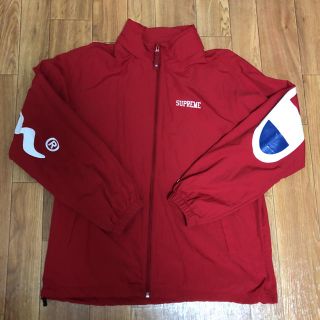 シュプリーム(Supreme)のSupreme x Champion Track Jacket RED (ナイロンジャケット)