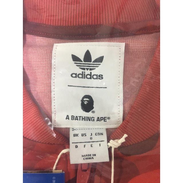 A BATHING APE(アベイシングエイプ)のXL  BAPE TRACK TOP  A BATHING APE adidas メンズのトップス(ジャージ)の商品写真