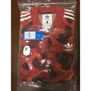 BAPE x ADIDAS JERSEY TOP勝色トラックジャケット Mサイズ