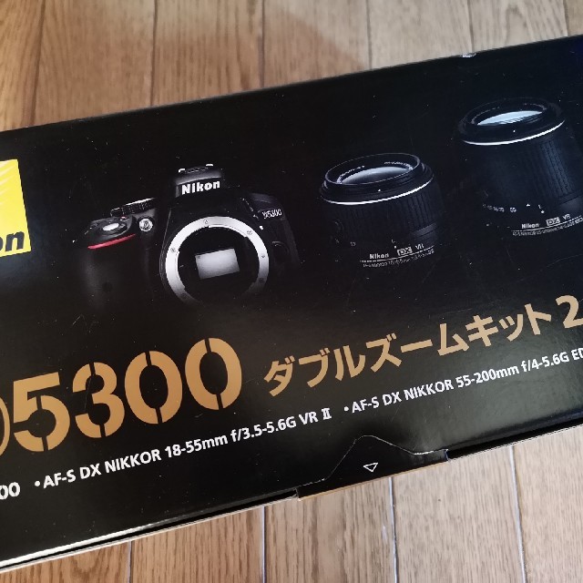 Nikon - Nikon D5300 ダブルズームキット2　ブラック