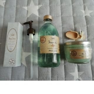 サボン(SABON)の☆ゆゆさん専用☆SABON  3点セット(スクラブ・シャワーオイル・クリーム)(ボディスクラブ)