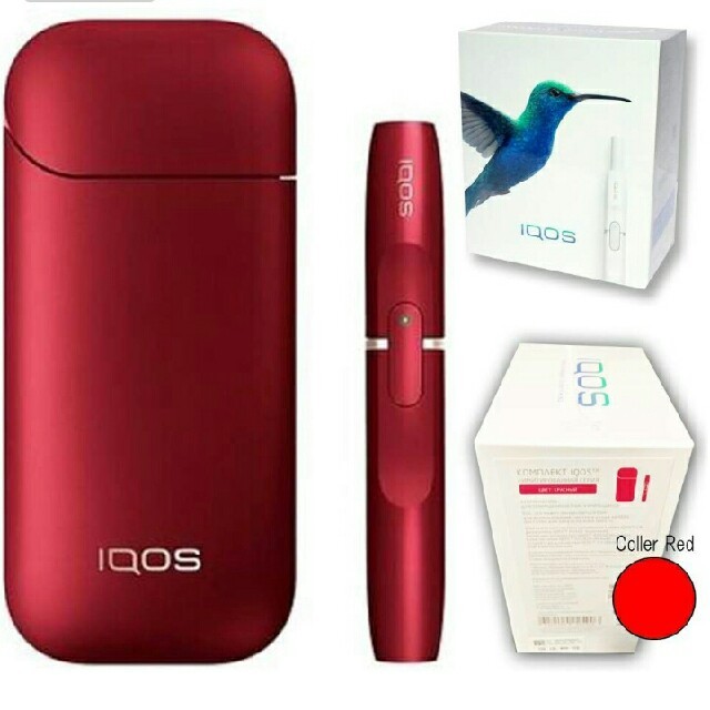 IQOS - アイコス欧州限定 限定カラーボルドーレッドの+giftsmate.net