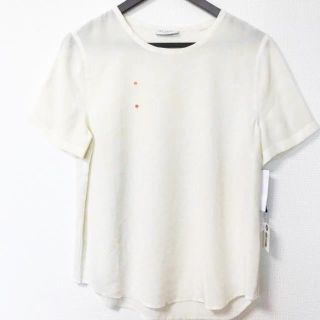 エキプモン(Equipment)の訳アリで格安 新品 エキップモン ブラウス S ベージュ /M1(Tシャツ(半袖/袖なし))