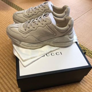 グッチ(Gucci)のgucci ライトン スニーカー us8 27cm相当(スニーカー)