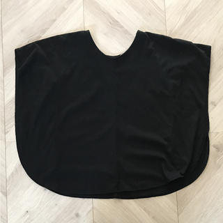 earth フレアTシャツ 黒(カットソー(半袖/袖なし))