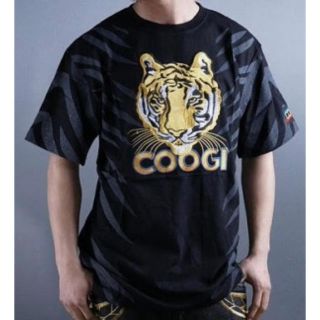 クージー(COOGI)のCOOGI⭐️クージー⭐️タイガーT🐯刺繍🐯Tiger🐯古着🐯ブラックL(Tシャツ/カットソー(半袖/袖なし))