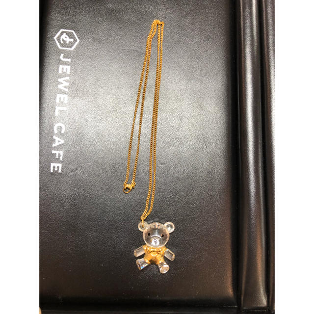 SWAROVSKI - スワロフスキー くま ネックレスの通販 by K.shop SWAROVSKI - スワロフスキー くま ネックレスの通販 by K.shop