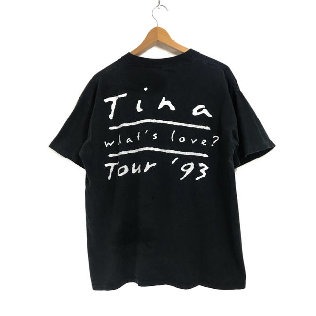 90s TINA TURNER ティナターナー Tシャツ L ラップT バンドT