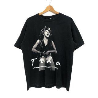 90s TINA TURNER ティナターナー Tシャツ L ラップT バンドT(Tシャツ/カットソー(半袖/袖なし))