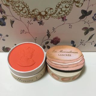 レメルヴェイユーズラデュレ(Les Merveilleuses LADUREE)の未使用 103 ミニプレストチーク LADUREE(チーク)