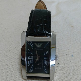 アルマーニ(Armani)のエンボリオアルマーニ時計、新品電池(腕時計(アナログ))
