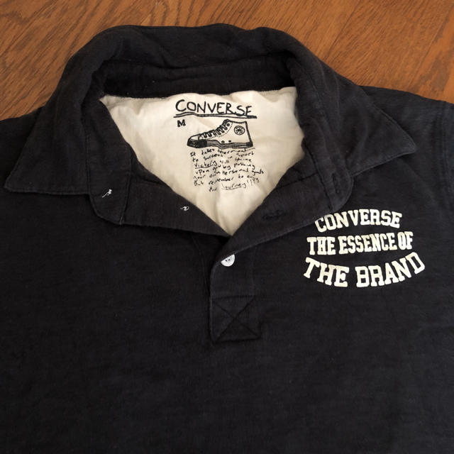 CONVERSE(コンバース)のCONVERSEシャツ 黒 メンズのトップス(ポロシャツ)の商品写真