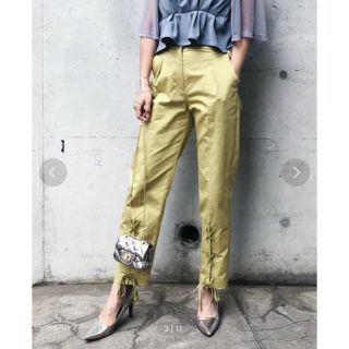 アメリヴィンテージ(Ameri VINTAGE)のAmeri vintage LACE UP TAPRED PANTS(カジュアルパンツ)