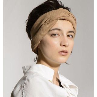 ビューティアンドユースユナイテッドアローズ(BEAUTY&YOUTH UNITED ARROWS)の※みーみ様専用　ラメゾンドリリス ヘアターバン ヘアバンド(ヘアバンド)