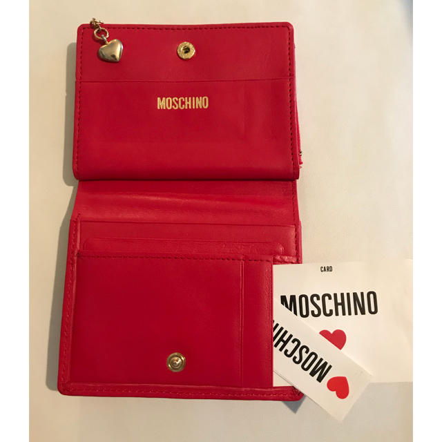 MOSCHINO(モスキーノ)のMOSCHINO モスキーノ 折りたたみ財布 レディースのファッション小物(財布)の商品写真