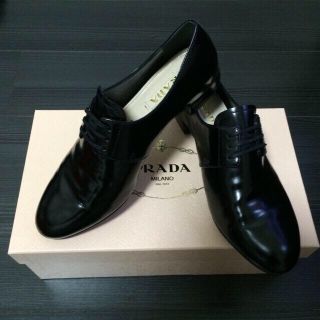 プラダ(PRADA)の【大幅値下げ】PRADAレースアップ(ローファー/革靴)