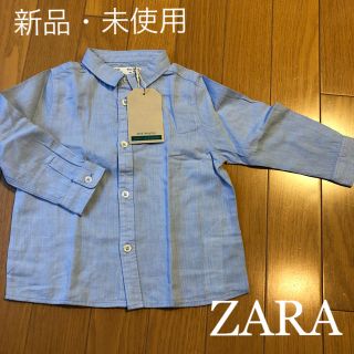 ザラキッズ(ZARA KIDS)のZARA kids ザラキッズ シャツ size 12/18M 86cm(シャツ/カットソー)