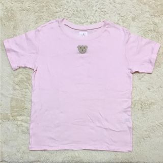 メリージェニー(merry jenny)のmerry jenny＊くまさんTシャツ（ピンク）(Tシャツ(半袖/袖なし))