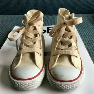 コンバース(CONVERSE)の極美品☆オールスター☆定価7800コンバース  15cm ハイカット キッズ(スニーカー)