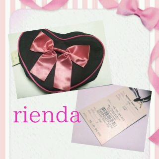 リエンダ(rienda)のrienda ハート型ポーチ♡(ポーチ)