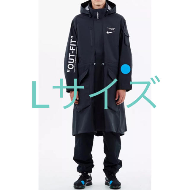 ナイロンジャケット専用 nikelab off white  jacket L