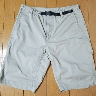 カンタベリー(CANTERBURY)のアウトドア・普段着にぜひ☆　カンタベリー　ハーフパンツ　XL　アイボリー色(ショートパンツ)