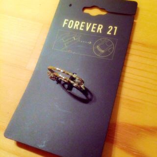 フォーエバートゥエンティーワン(FOREVER 21)のFOREVER21♡新品 指輪(リング(指輪))