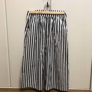 ザラ(ZARA)のZARA ストライプ柄スカート(ロングスカート)