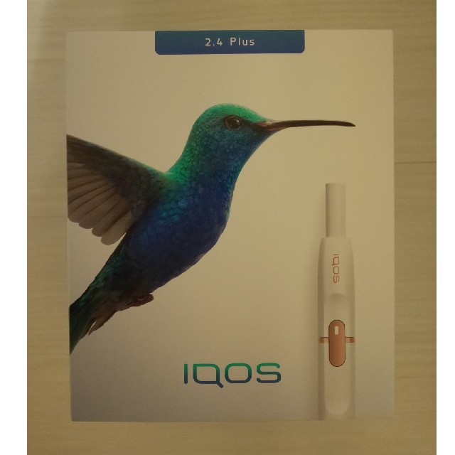IQOS(アイコス)の【美品】iQOS一式 2.4 plus  ブラック メンズのファッション小物(タバコグッズ)の商品写真
